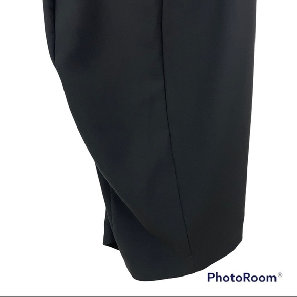 Matthildur Handmade High Rise Black Wide Leg Pants Medium - Picture 12 of 16